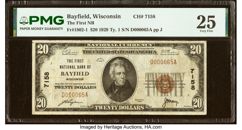 1929 $20  Type 1 (Fr. 1802-1) thumbnail 16