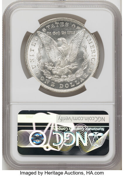 1891 $1 MS65 thumbnail 2