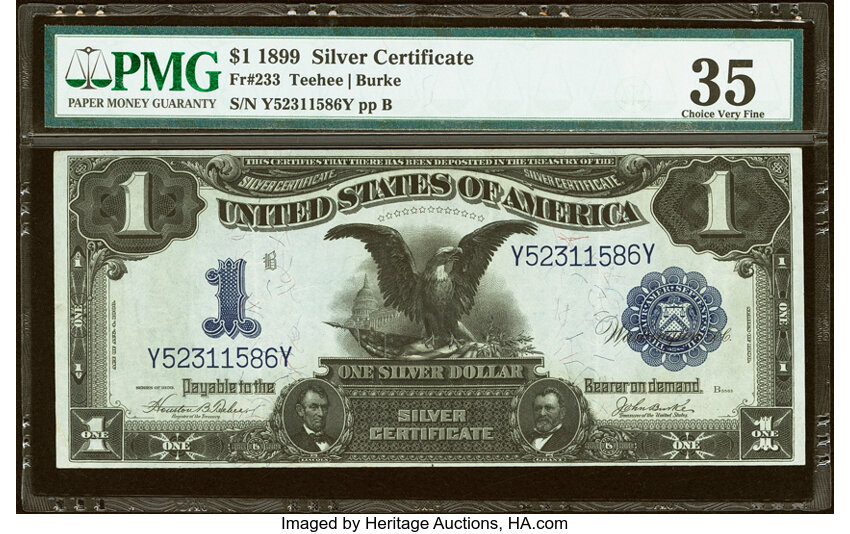 1899 $1  (Fr. 233) thumbnail 6