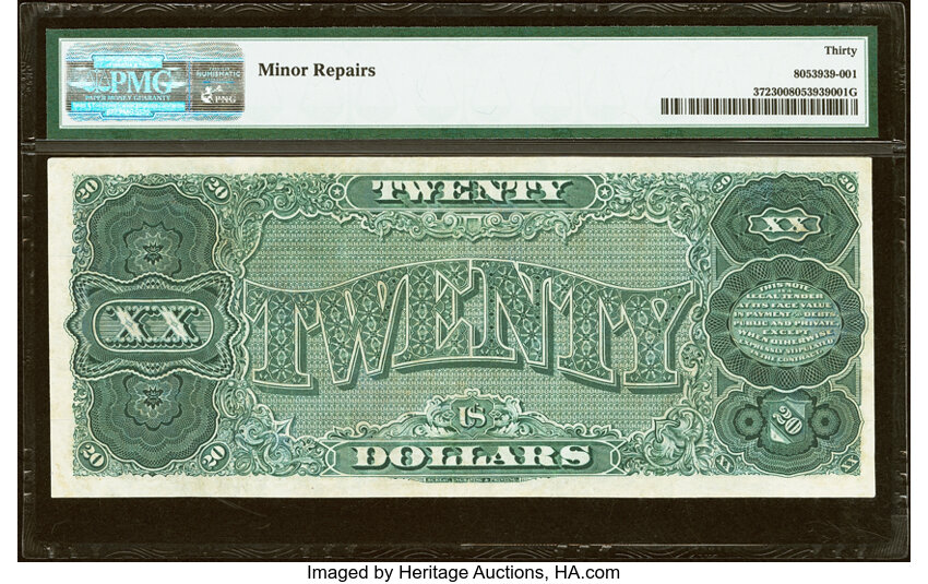 1890 $20  (Fr. 372) thumbnail 7