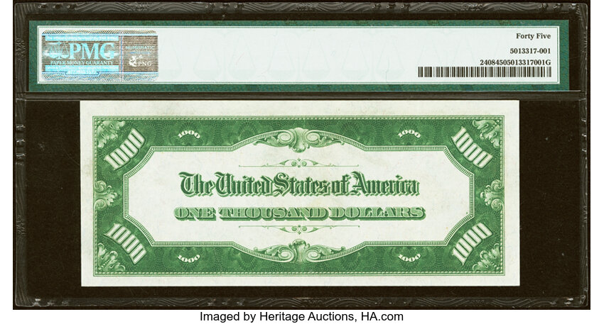 1928 $1,000  (Fr. 2408) thumbnail 3