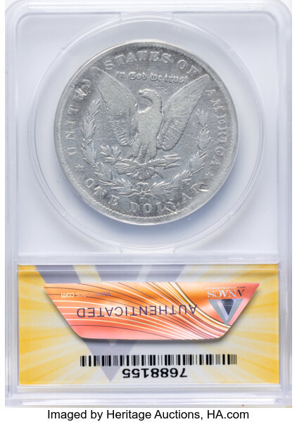 Morgan $1  Pre-1921 [Type] AG2 thumbnail 2