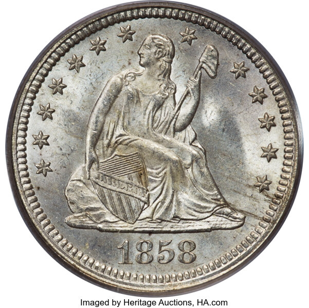 1858 25c MS thumbnail 4
