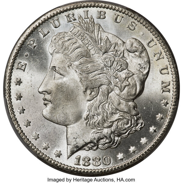 1880-CC $1  8/7, High 7, VAM-5 MS thumbnail 3