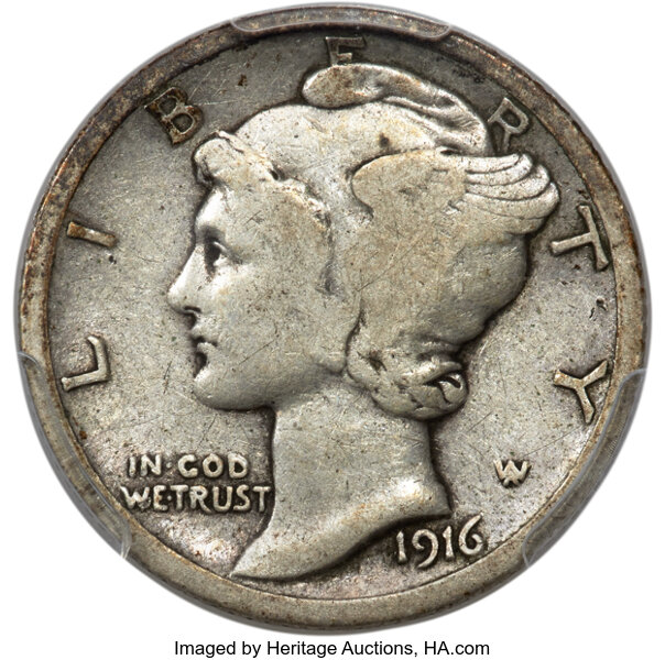 1916-D 10c MS thumbnail 4
