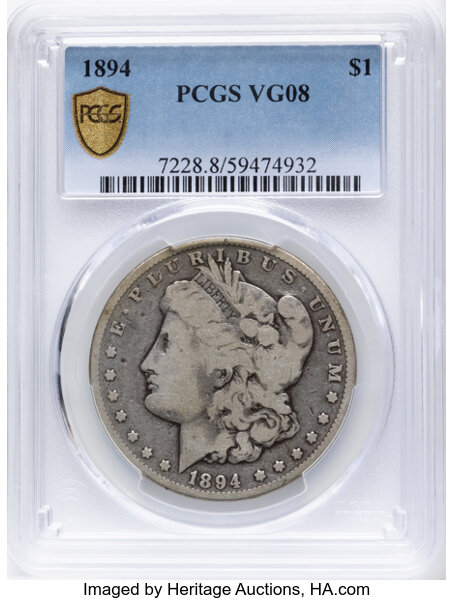 1894 $1 AG2 CAC thumbnail 9