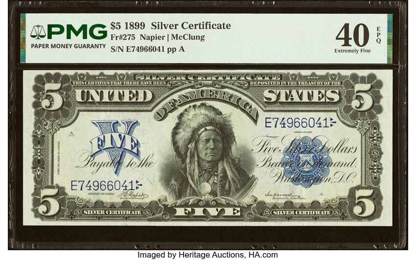 1899 $5  (Fr. 275) thumbnail 6