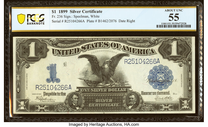 1899 $1  (Fr. 236) thumbnail 2