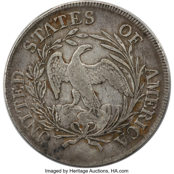1797 $1  10x6 Stars, Large Letters, B-3, BB-71 MS thumbnail 12