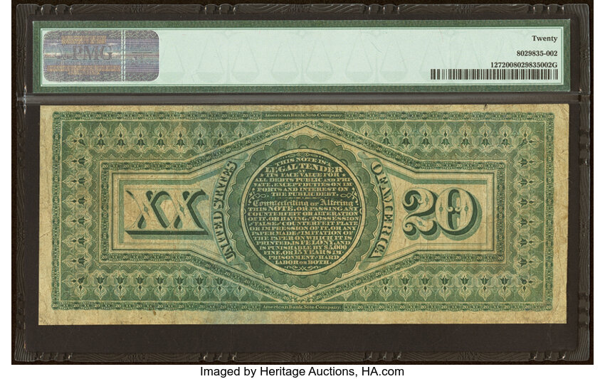 1869 $20  (Fr. 127) thumbnail 7