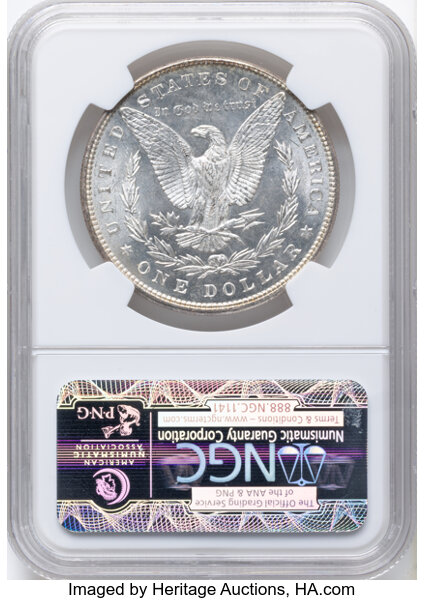 1896 $1 MS67 thumbnail 2