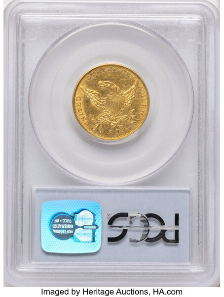1834 $5  Classic Head, Plain 4, HM-7 MS thumbnail 7