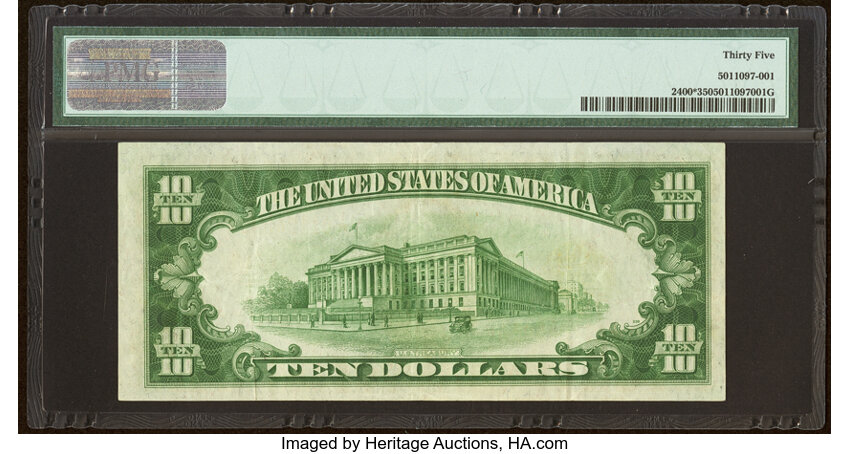 1928 $10  Star Replacement (Fr. 2400*) thumbnail 12