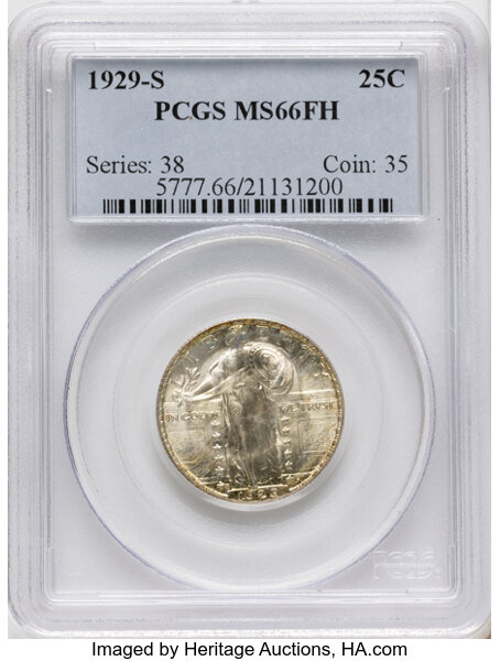 1929-S 25c MS FH thumbnail 3