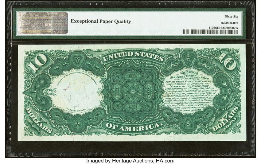 1880 $10  (Fr. 113) thumbnail 9