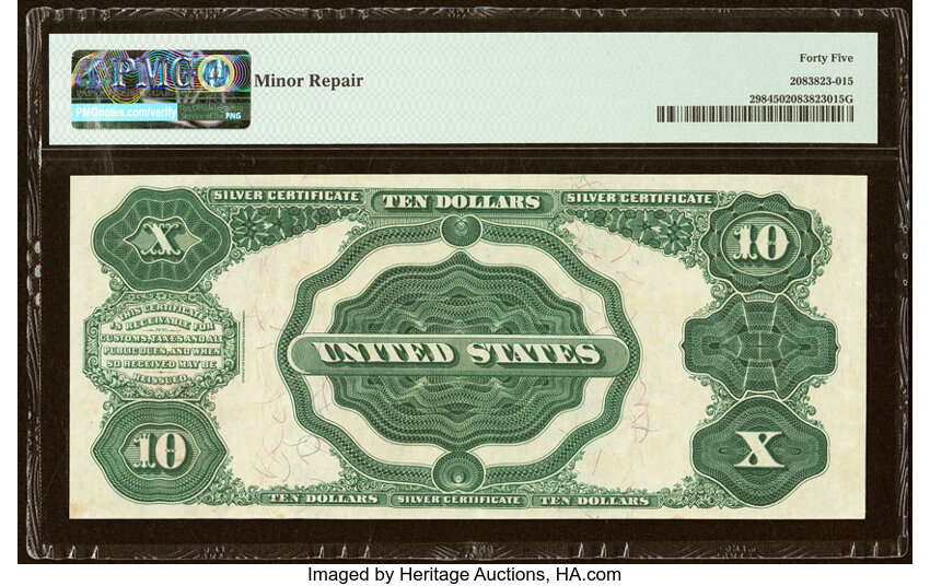 1891 $10  (Fr. 298) thumbnail 4