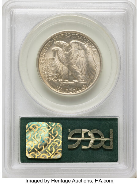 1918-D 50c MS62 thumbnail 2