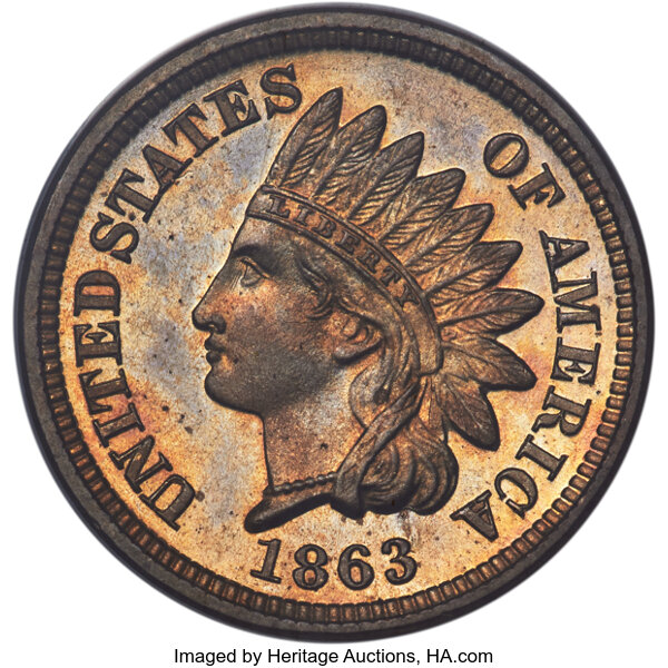 1863 1c PR thumbnail 3