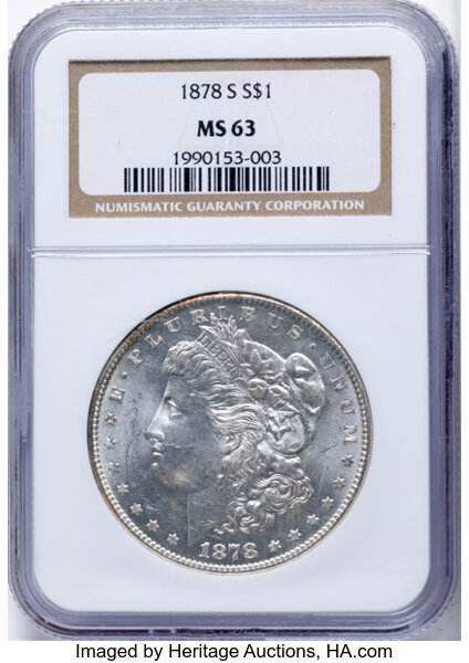 1878-S $1  Dragon Scales, VAM-118 MS thumbnail 7
