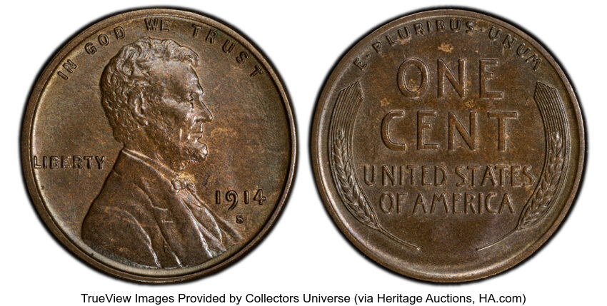 1914-S 1c MS BN thumbnail 2