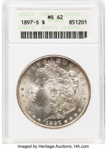 1897-S $1 MS62 thumbnail 5