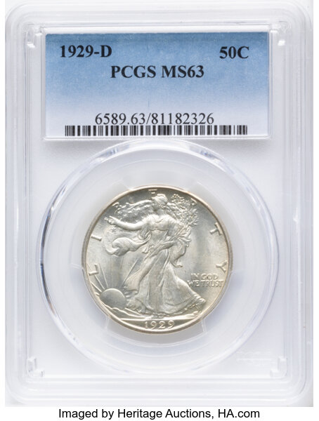 1929-D 50c MS thumbnail 4