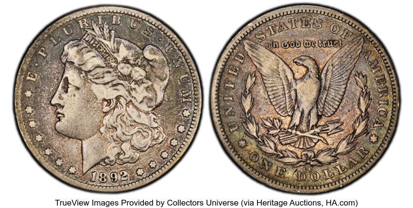 1892-CC $1  Normal Die, VAM-1 MS thumbnail 13