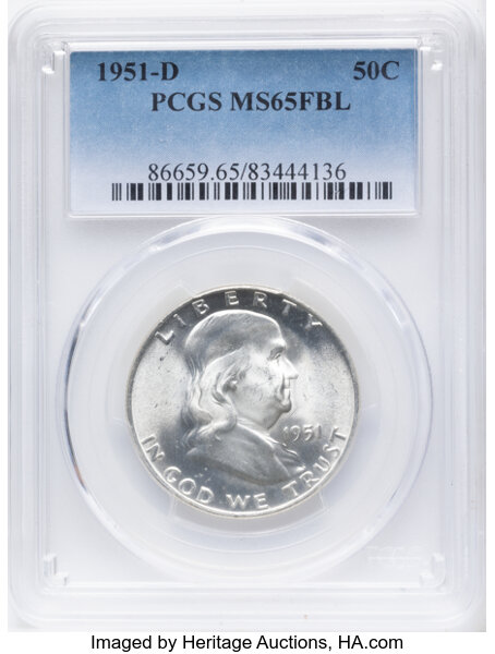 1951-D 50c MS FBL thumbnail 4