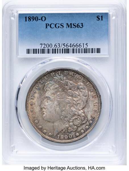 1890-O $1  Die Cud AMERICA, VAM-4D MS thumbnail 14