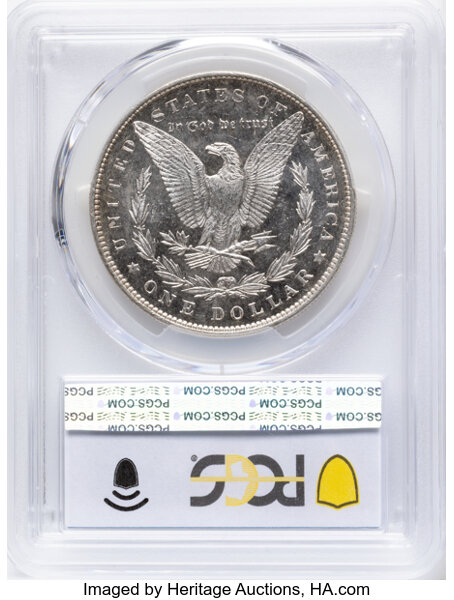 1884 $1  MS DMPL AU53 DMPL CAC thumbnail 8
