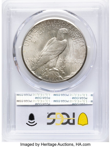 1927 $1 MS64 CAC thumbnail 2
