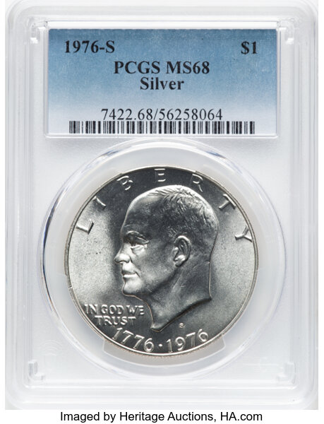 1976-S $1  Silver MS thumbnail 4