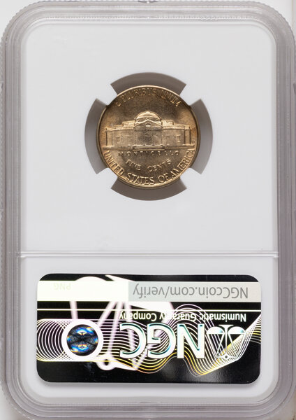 Jefferson Nickel 5c Memorial Reverse, 1938-2003 [Type] OGP thumbnail 10
