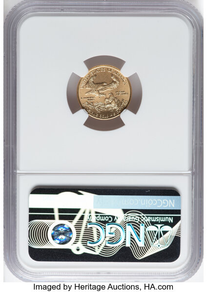 2014 $5  Gold Eagle MS70 thumbnail 6