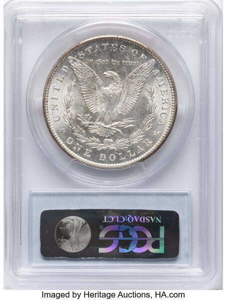 1890 $1 MS64 thumbnail 4
