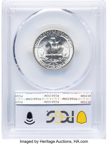1939-D/S 25c Overmintmark, FS-501 MS thumbnail 2