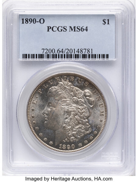 1890-O $1  Die Cud AMERICA, VAM-4D MS thumbnail 16