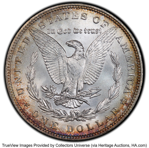 1888 $1 MS65 CAC thumbnail 2