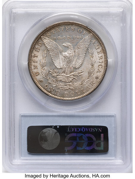 1891 $1 MS63 thumbnail 4