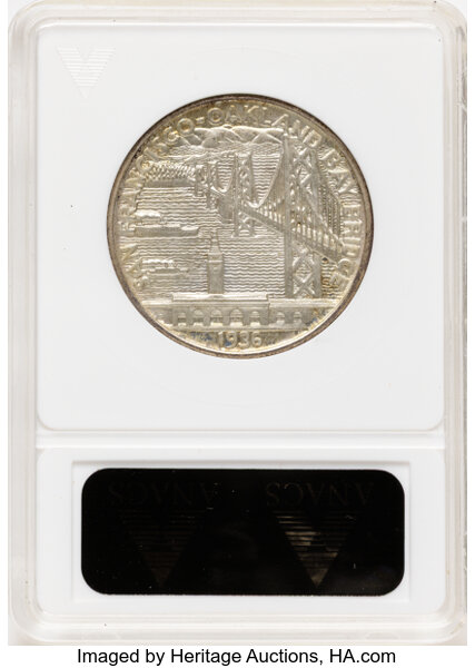 1936-S 50c Bay Bridge MS63 thumbnail 2
