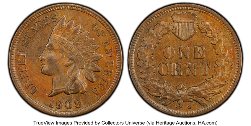 1908-S 1c MS BN thumbnail 7