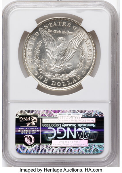 1921 $1  Morgan MS65 thumbnail 4