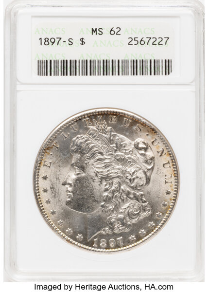 1897-S $1 MS62 thumbnail 5