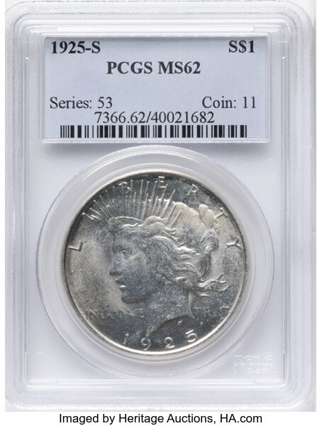 1925-S $1  Doubled Wing, VAM-3A MS thumbnail 12