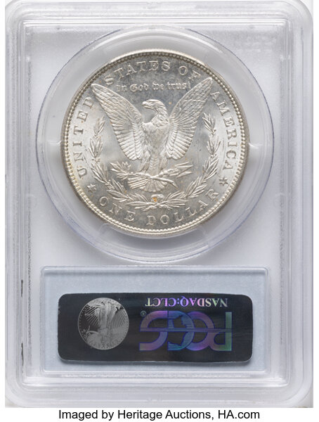 1884 $1 MS64 thumbnail 4