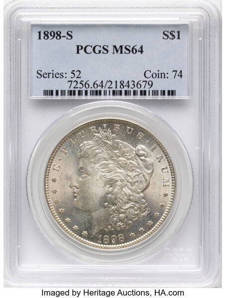 1898-S $1  GSA Hoard, Soft Package MS thumbnail 20