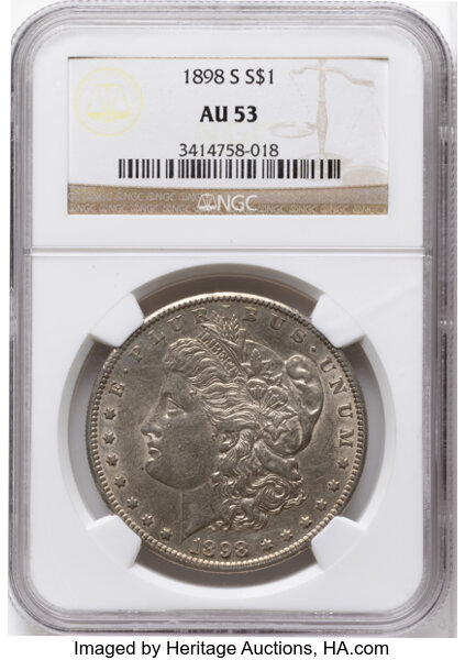 1898-S $1  GSA Hoard, Soft Package MS thumbnail 17