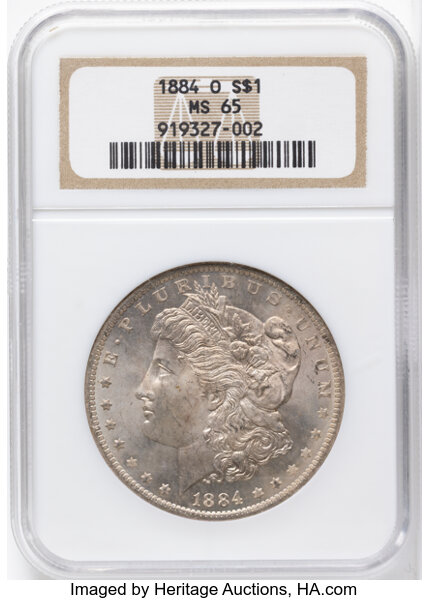 1884-O $1  Die Break Right Stars, VAM-19B MS thumbnail 17