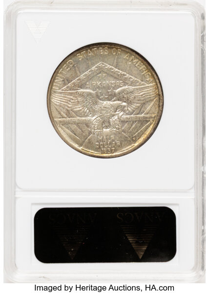 1937-S 50c Arkansas MS64 thumbnail 2
