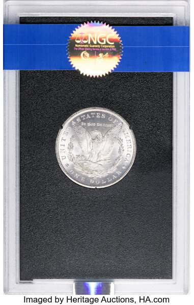 1885-CC $1  GSA Hoard, Hard package MS63 thumbnail 2